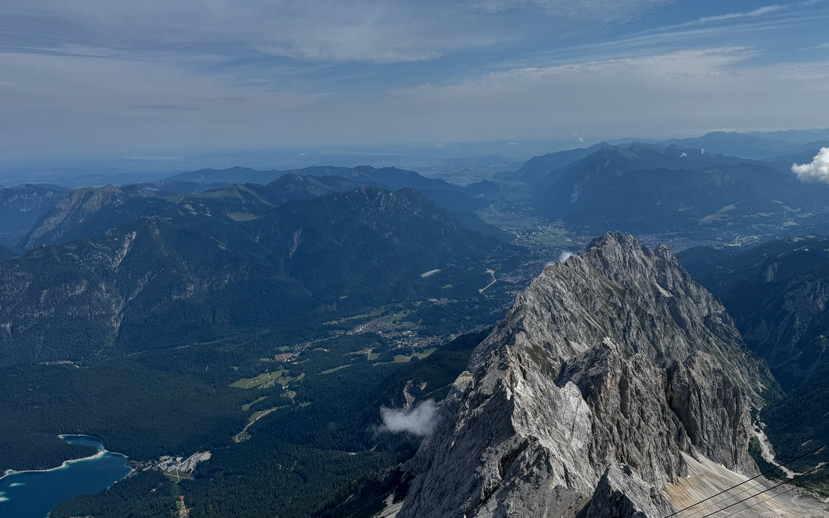 Ridge Above the Lake — photograph by Eric Jourgensen